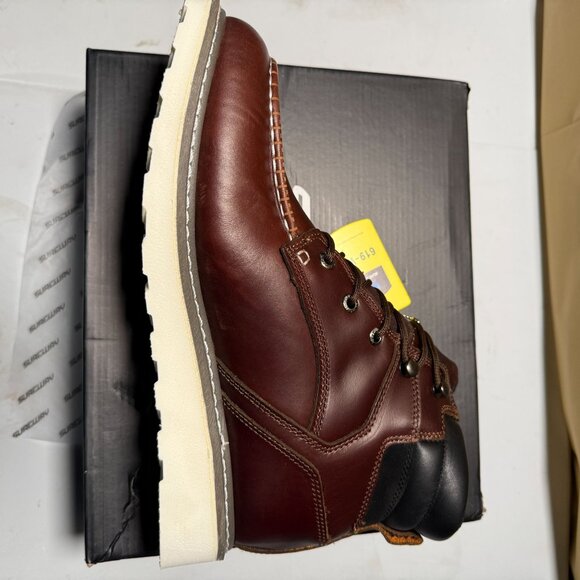 SUREWAY 6" Men’s Moc Toe Work Boots Heavy Duty Size 13 NEW - Picture 4 of 12